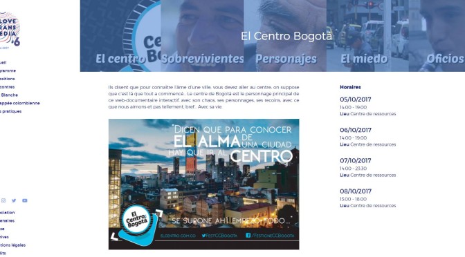 El Centro: Bogotá en I Love Transmedia